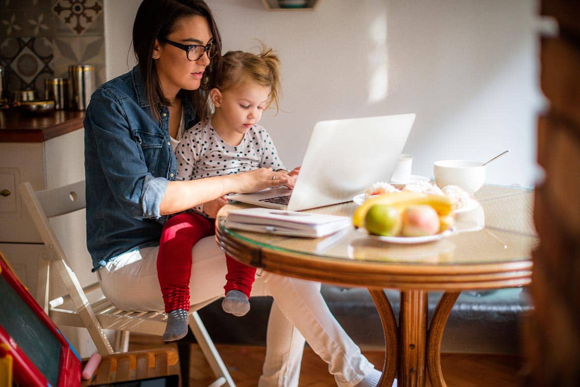 Work from Home Jobs for Moms